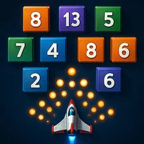 Play Fire Hero 3 - Space Shooter - Jeu de mathématiques gratuit