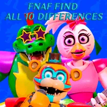 Play FNaF find all 10 differences