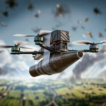 Play FPV Kamikaze drone simulator