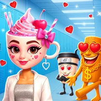 Play From Nerd to Popular Ballerina Cappuccina - Juego de Matemáticas Gratis