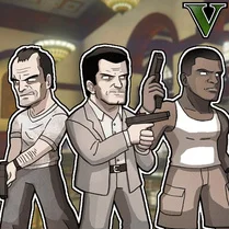 Play Gangster V - ACT 2: Bank Robbery, Prison Break! - Free Math Game