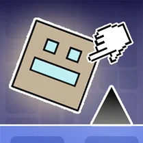 Play Geometry Dash: clicker and levels - Jeu de mathématiques gratuit