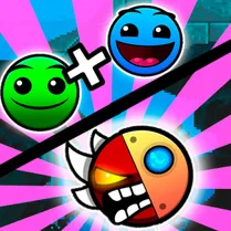 Play Geometry Dash: Combine and Connect! - Jeu de mathématiques gratuit