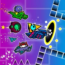Play Geometry Dash: Flight Machines - Free Math Game