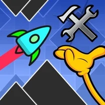 Play Geometry Dash: Make your level with a wave - Free Math Game