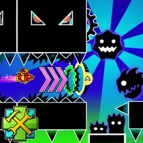 Play Geometry Dash: Ship Editor - Free Math Game