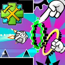 Play Geometry Dash: Swing Copter Editor - لعبة الرياضيات المجانية