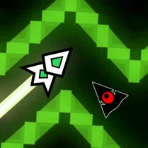 Play Geometry Dash: Wave Chaos - Free Math Game