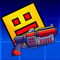 Play Geometry of dash with weapons