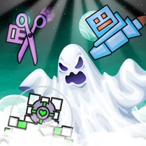 Play Ghost Dash in Geometry Mod! Sandbox! - Free Math Game