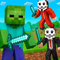 Play Hacker Trolling - Zombie Noob - Free Math Game