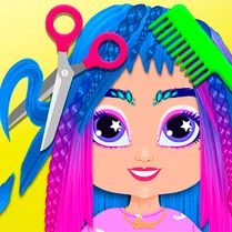 Play Hairstyles for babies: Beauty Salon - Jeu de mathématiques gratuit