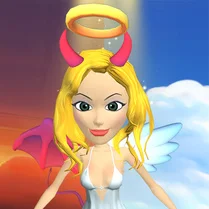 Play Heaven or Hell?! The choice is yours! - Free Math Game