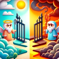 Play Hell or Heaven - Jeu de mathématiques gratuit
