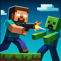 Play Herobrine vs. Monster Shool