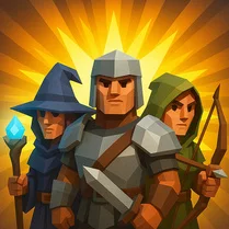Play Heroes VS Dragons - Free Math Game