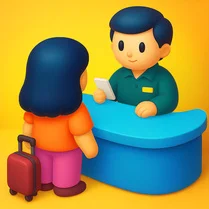 Play Hotel Rush: Merge Story