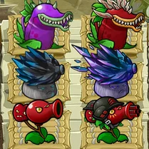 Play Hybrid Garden: PVZ! - Free Math Game
