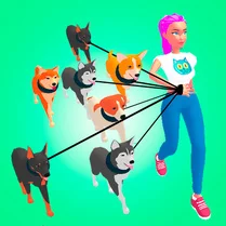 Play Idle dog walk - Free Math Game