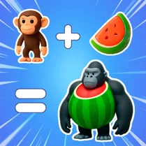 Play Italian Animal Merge: Open Brainrot - Free Math Game