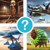 Play Italian ANIMALS: Guess Tung Tung Tung Sahur! - Free Math Game