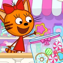 Play Kid-e-cats. Candies. Merge - Free Math Game