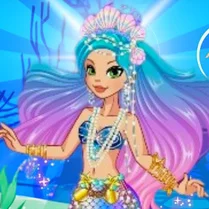 Play Little Mermaid Dress Up - Free Math Game
