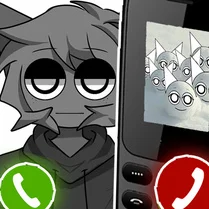 Play Look at Gray Sprunki's phone