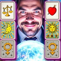 Play Mahjong Tarot - Fortune Telling Puzzle - Free Math Game