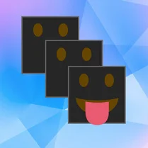 Play Match-Three: Black squares