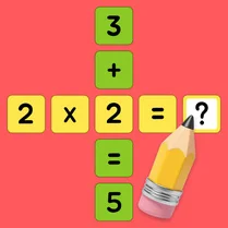 Play Math and Crossword: Numbers and arithmetics - Jeu de mathématiques gratuit