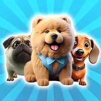 Play Merge Cute Dogs! - Free Math Game