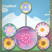 Play Merge the flower balls 2048