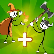 Play Merge ManStick - Free Math Game