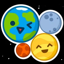 Play Merge Planets: Suika puzzle