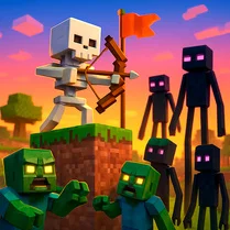 Play Mergecraft: Tower defense