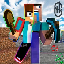 Play Mine Mining Islands: Skyblock Village!