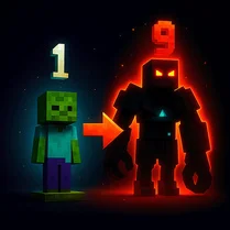 Play Mine mod: Merging mobs