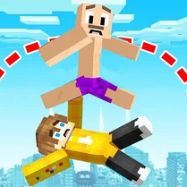 Play Mineblox - Sky Parkour - Free Math Game