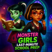 Play Monster Girls Last Minute School Prep