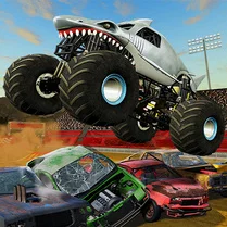 Play Monster Truck - Derby for Survival - Free Math Game