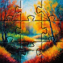 Play Nature in jigsaw: Collect and admire - 무료 수학 게임