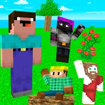Play Noob 3D: Find All Diamonds