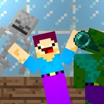 Play Noob: Accurate Throw - Free Math Game