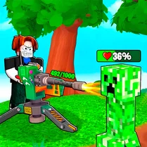 Play Noob Defend the Tower: MasterCraft