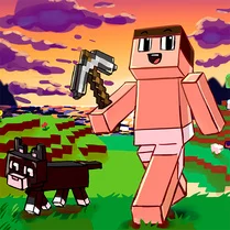Play Noob Island Survival