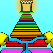 Play Noob: Obby on a Bike - Free Math Game