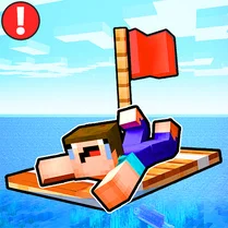 Play Noob Raft: Ocean Survival