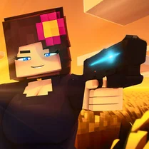 Play Noob Shooter Girl Defense
