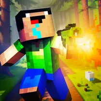 Play Noob: Village Defense